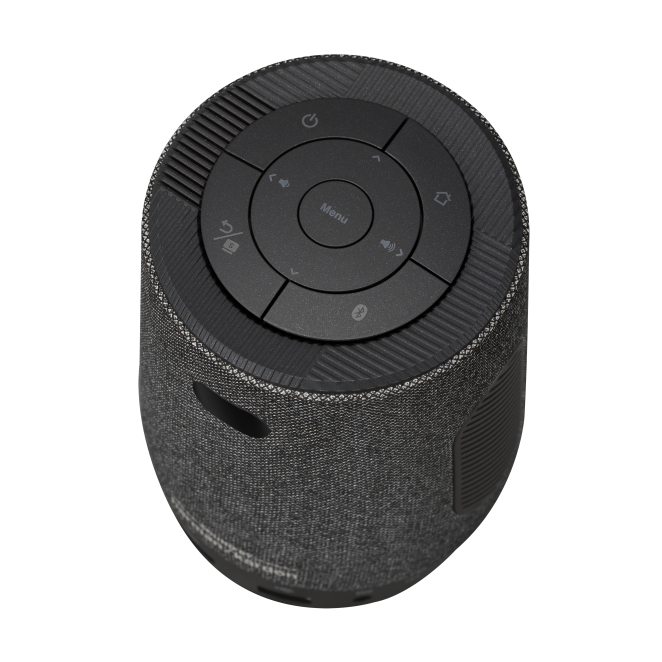 ASUS ZenBeam Latte L1 mostrado en sala