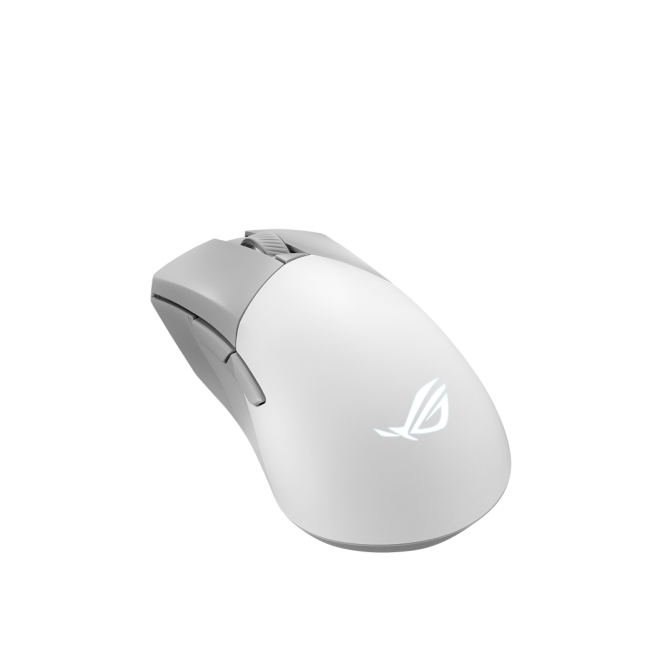 ASUS ROG Gladius III Wireless Aimpoint White ratón Juego mano derecha RF Wireless + Bluetooth + USB Type-A Óptico 36000 DPI