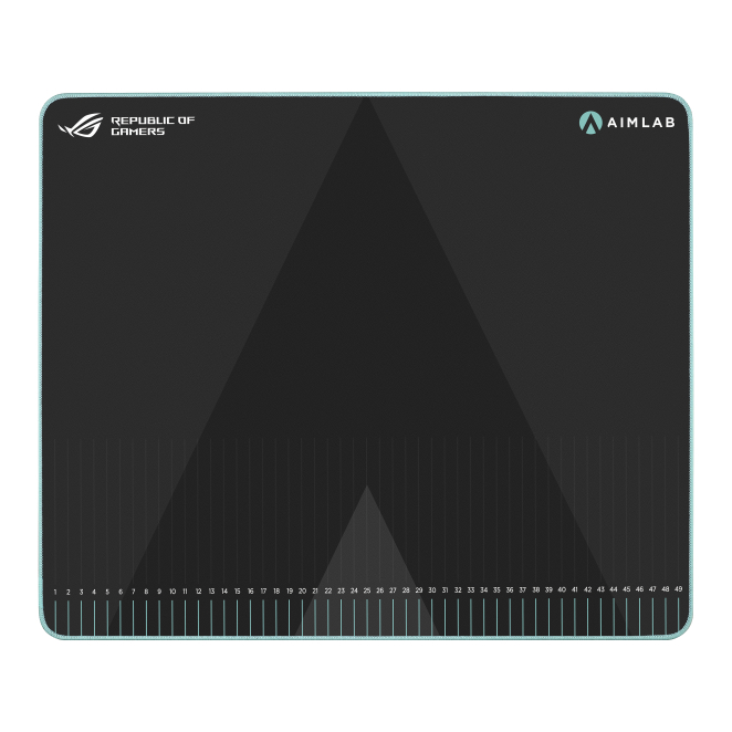 ASUS ROG Hone Ace Aim Lab Edition Alfombrilla de ratón para juegos Negro