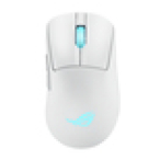 ASUS ROG Keris II Origin WHT ratón Juego mano derecha RF Wireless + Bluetooth + USB Type-A Óptico 42000 DPI