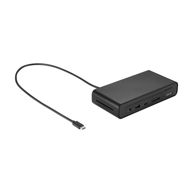 ASUS Triple Display USB-C Dock DC300 Acoplamiento USB 3.2 Gen 2 (3.1 Gen 2) Type-C Negro