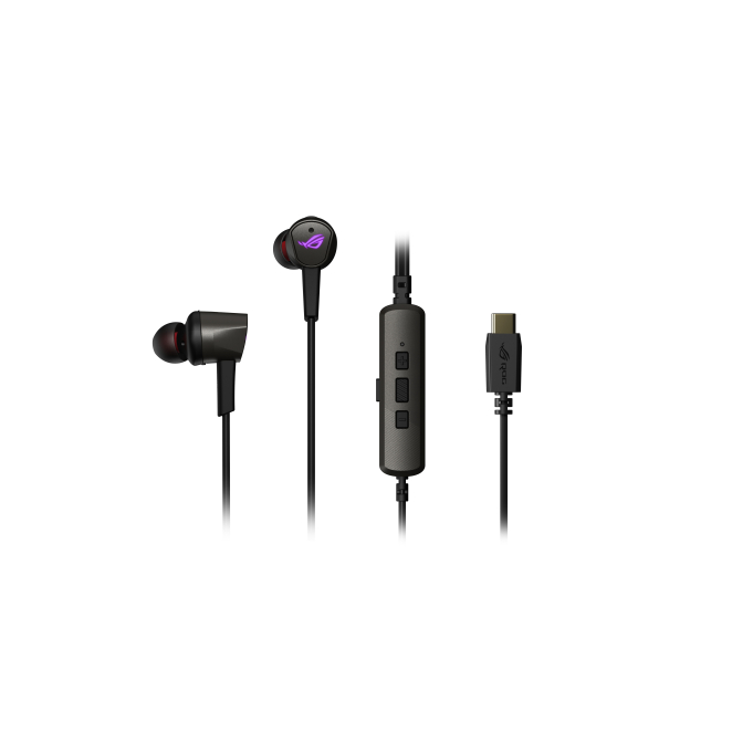 ASUS ROG CETRA II Auriculares Alámbrico Dentro de oído Juego USB Tipo C Negro