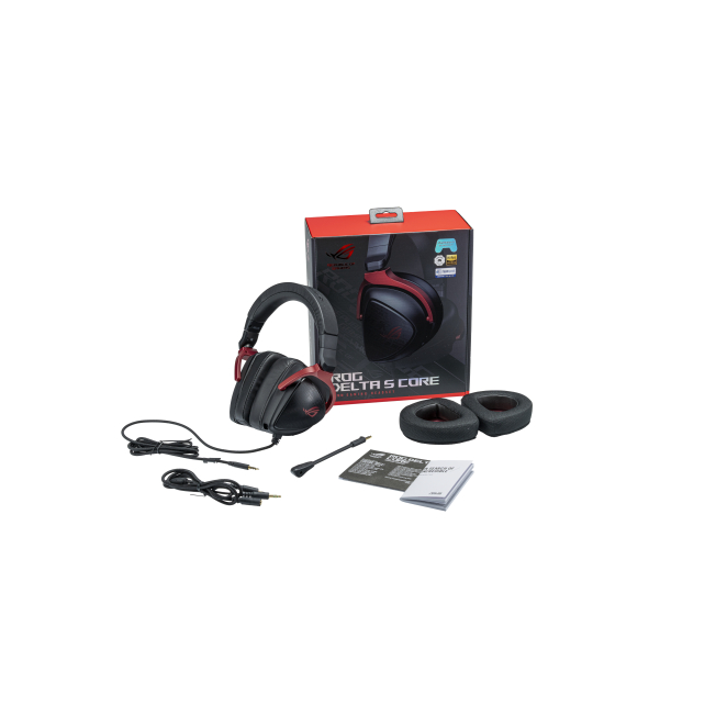 ASUS ROG Delta S Core Auriculares Alámbrico Diadema Juego Negro