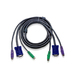 ATEN 10ft PS/2 cable para video, teclado y ratón (kvm) Negro 3 m