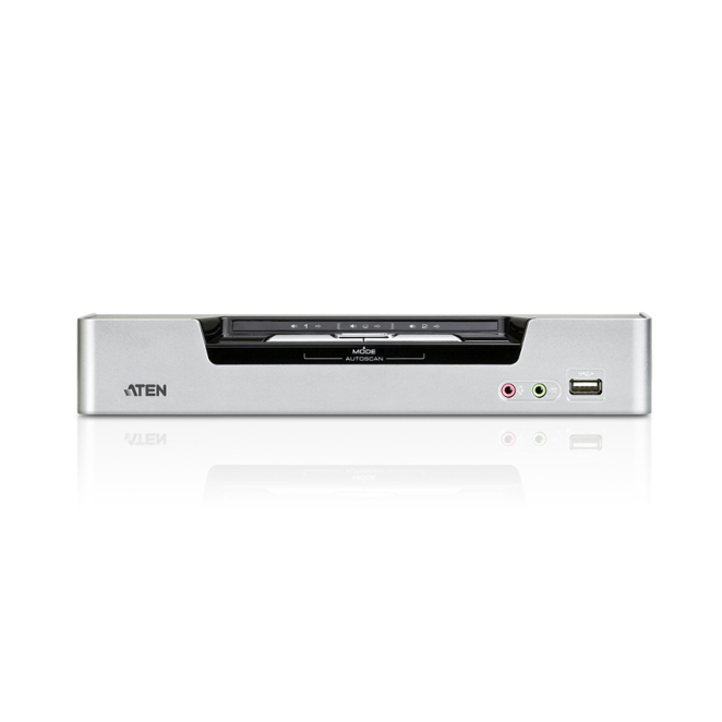 ATEN Switch KVMP™ DVI/Audio dual link/dual display USB