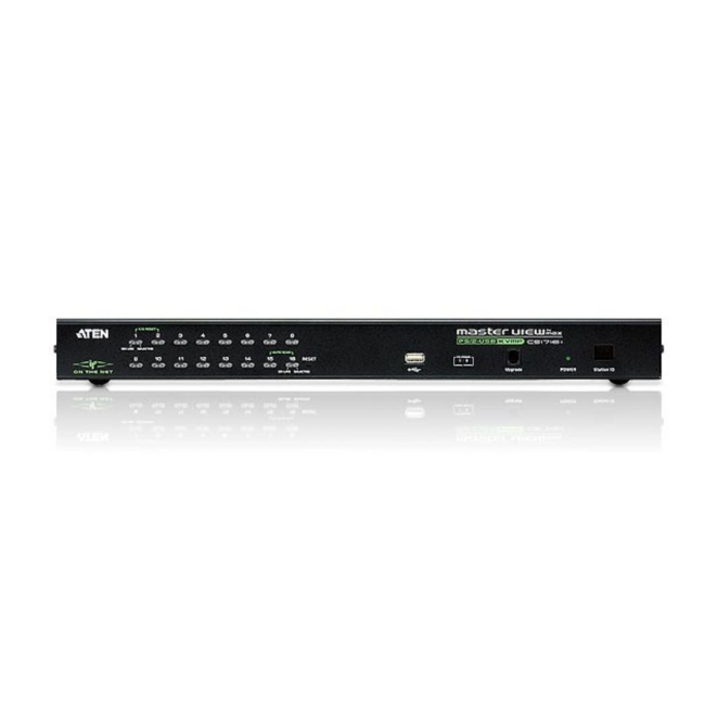 ATEN Switch KVM por IP VGA PS/2-USB de 16 puertos