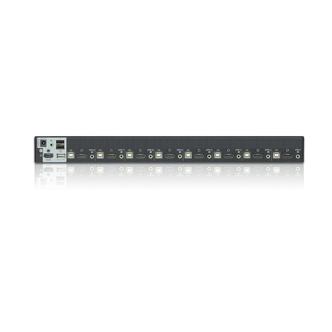 ATEN Switch KVM HDMI/Audio USB de 8 puertos
