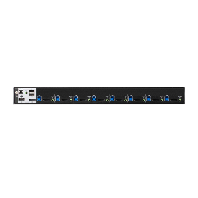 ATEN Switch KVM USB 3.0 4K DisplayPort de 8 puertos