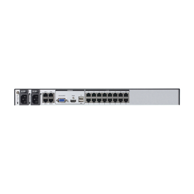gestión eficiente de redes con el interruptor KVM ATEN KN2116VB-AX-U