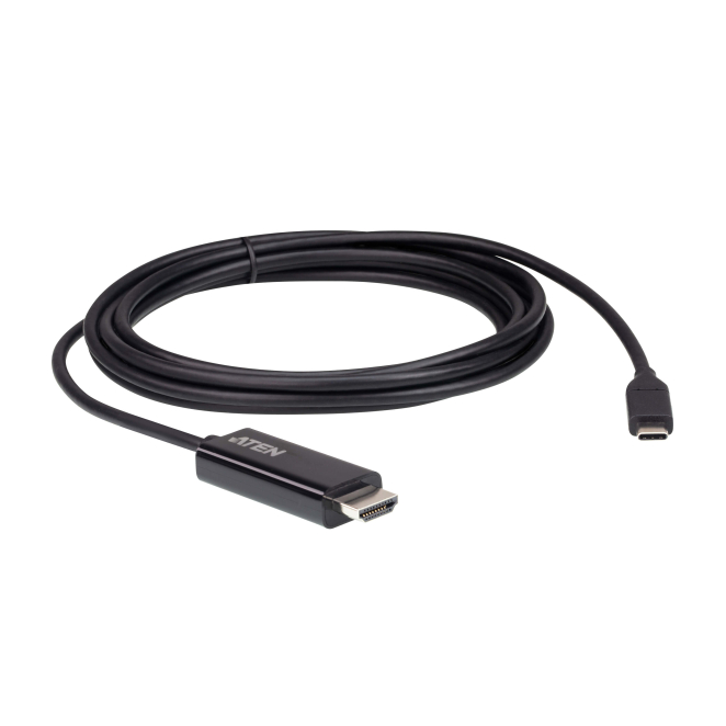 ATEN Conversor USB-C a HDMI 4K (2,7 m)