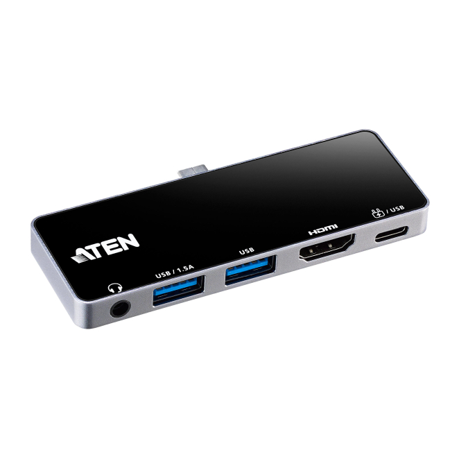 Contexto de usuario de la ATEN Docking station USB-C