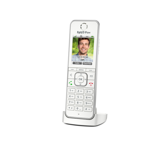 Fon FRITZ! C6 International Teléfono DECT Identificador de llamadas Blanco