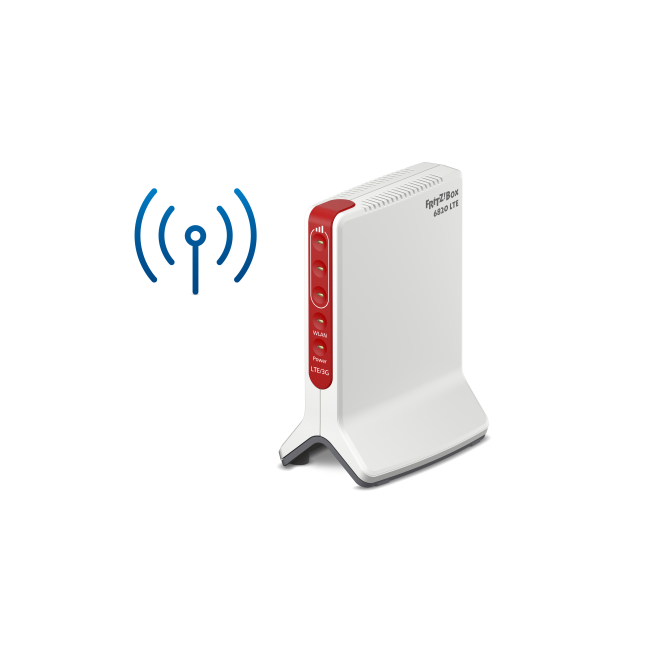 Box FRITZ! 6820 LTE router inalámbrico Gigabit Ethernet Banda única (2,4 GHz) 4G Blanco