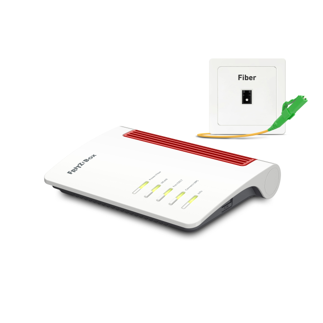 Box FRITZ! 5530 router inalámbrico Gigabit Ethernet Doble banda (2,4 GHz / 5 GHz) Blanco