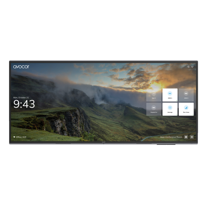 Monitor Avocor AVL-1050-D 105 5K calidad Ultra HD