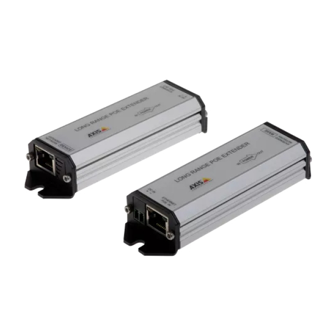 Axis 01857-001 ampliador de red Transmisor y receptor de red Gris
