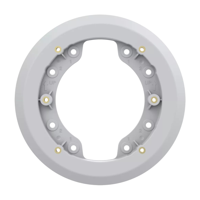 Adaptador para soporte Axis 02083-001 montado en cámara de seguridad
