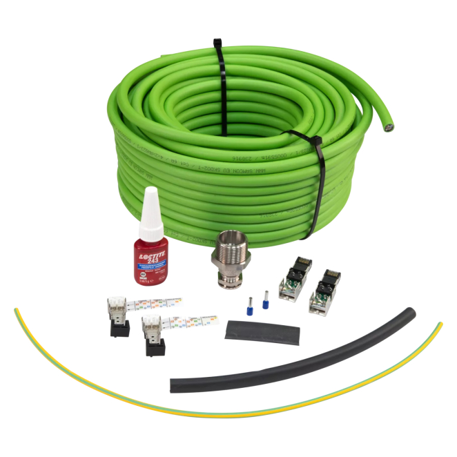 Axis 03306-001 cable de red Verde 10 m Cat6a