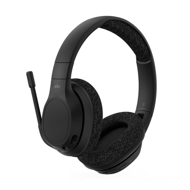 Belkin SoundForm Adapt Auriculares Inalámbrico y alámbrico Diadema Llamadas/Música USB Tipo C Bluetooth Negro