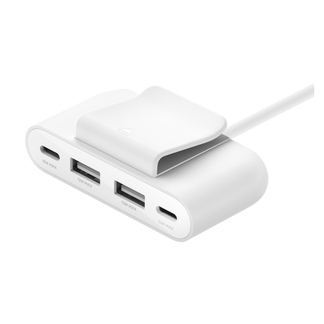 Belkin BUZ001bt2MWHB7 USB Tipo C Blanco