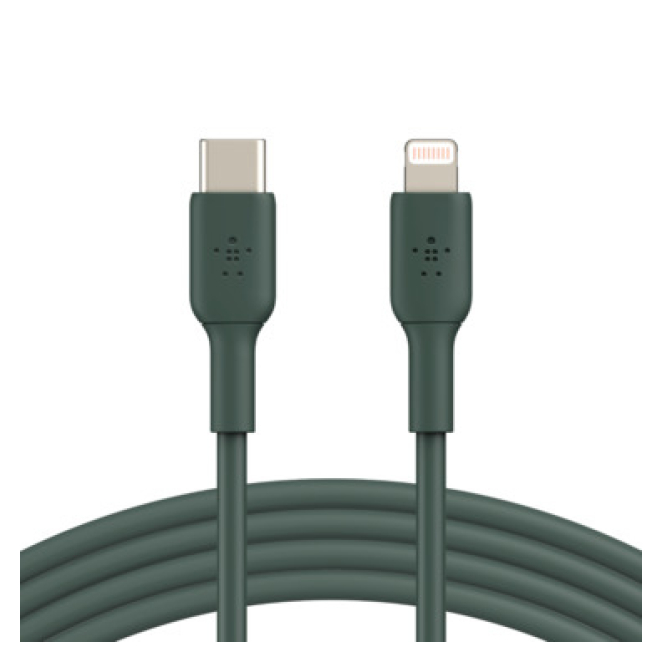 Belkin CAA003BT1MMG cable de conector Lightning 1 m Negro