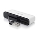 Belkin F4U021BT hub de interfaz 480 Mbit/s Negro, Blanco