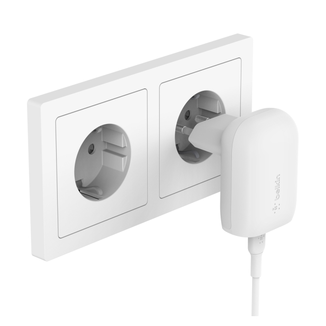 Belkin WCA005vfWH cargador rápido elegante y compacto