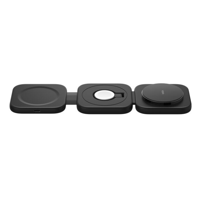 Belkin BoostCharge Pro con dispositivos Apple cargando