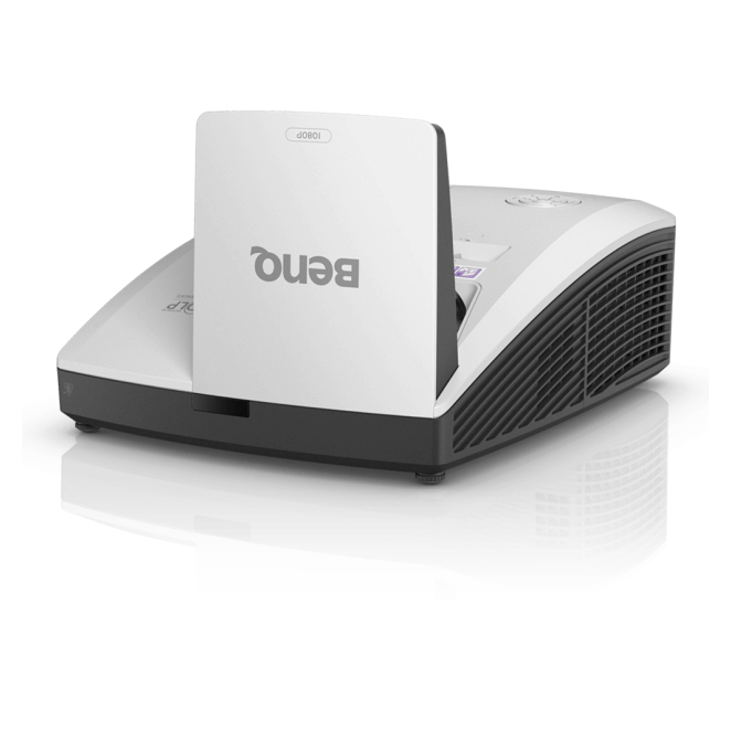 BenQ MH856UST+ Proyector de alcance ultracorto 3500 lúmenes ANSI DLP 1080p (1920x1080) 3D Negro, Blanco