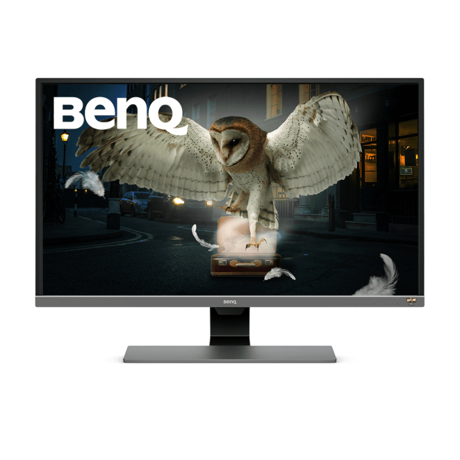 BenQ EW3270U pantalla para PC 80 cm (31.5″) 3840 x 2160 Pixeles 4K Ultra HD LED Negro, Gris, Metálico