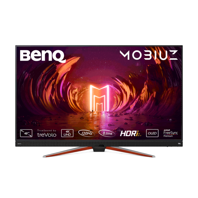BenQ EX480UZ pantalla para PC 121,9 cm (48″) 3840 x 2160 Pixeles 4K Ultra HD OLED Gris