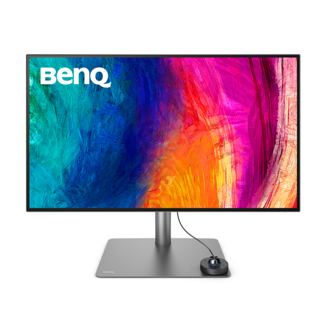 Monitor 4K BenQ con soporte ajustable y tecnología para el cuidado ocular