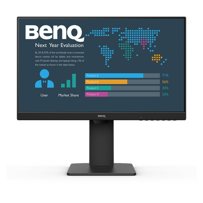 BenQ BL2486TC pantalla para PC 60,5 cm (23.8″) 1920 x 1080 Pixeles Full HD Negro
