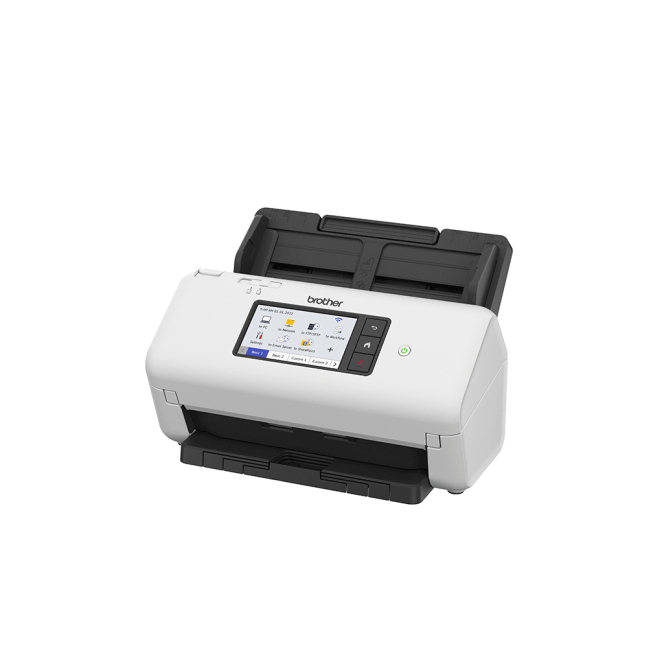 Brother ADS-4700W ADF + escáner alimentado por hojas 600 x 600 DPI A4 Negro, Blanco