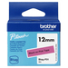 Brother BTAG-P31 cinta para impresora de etiquetas Negro sobre rosa