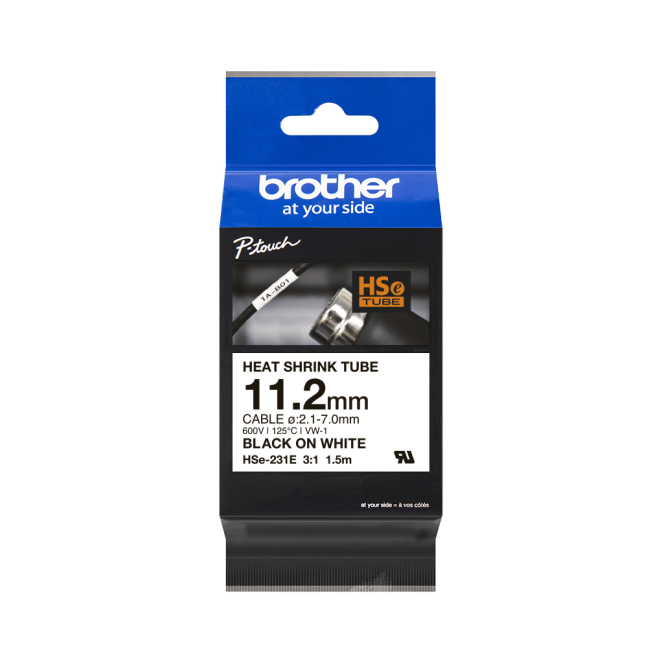 Brother HSE-231E cinta para impresora de etiquetas
