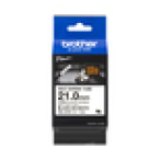 Brother HSE-251E cinta para impresora de etiquetas Negro sobre blanco