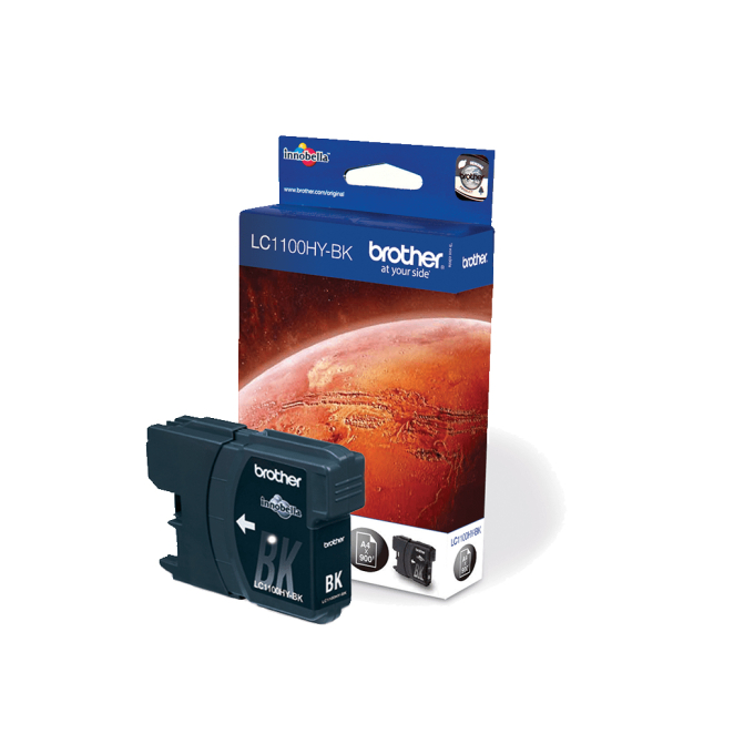 Brother LC1100HYBK cartucho de tinta 1 pieza(s) Original Negro