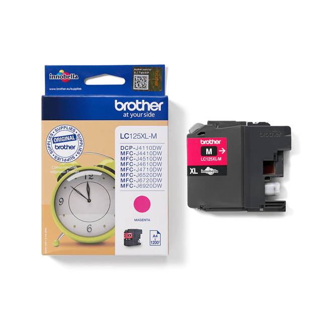 Instalación fácil del Brother LC125XLM