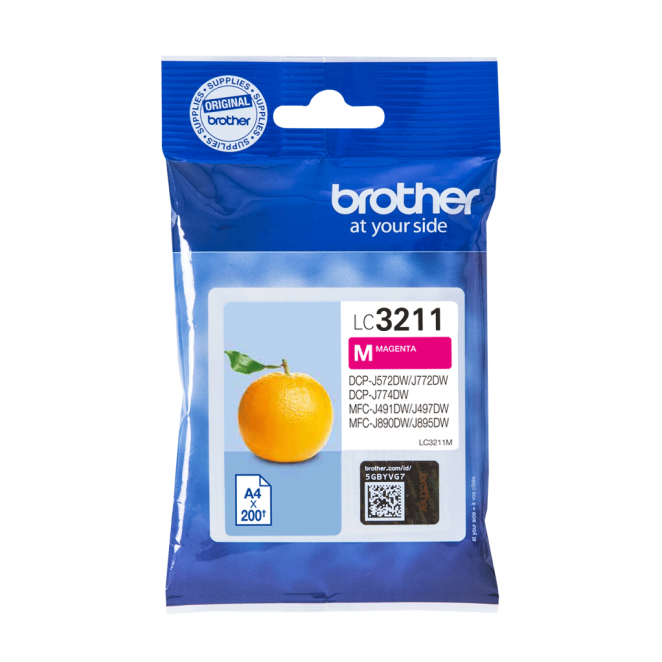 Brother LC3211M cartucho de tinta Original Magenta
