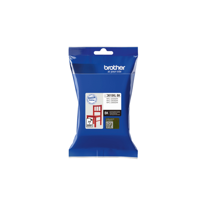 Brother LC-3619XLBK cartucho de tinta Negro