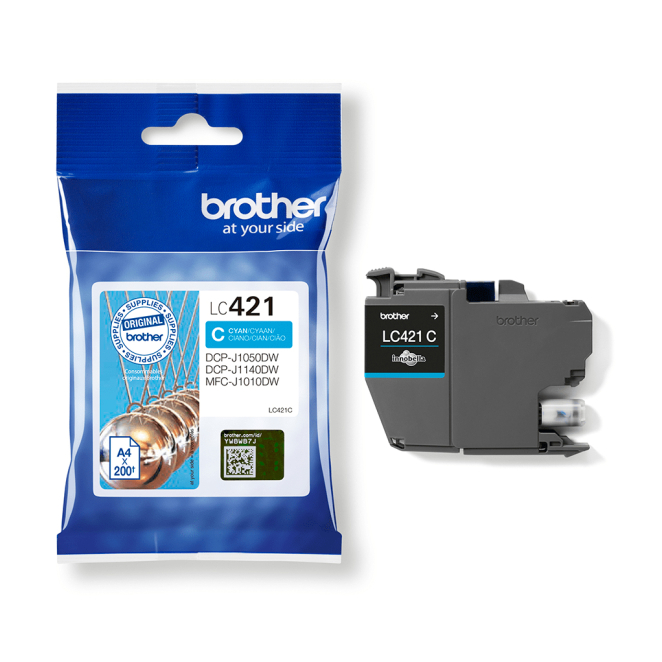Usuarios del cartucho de tinta Brother LC421C