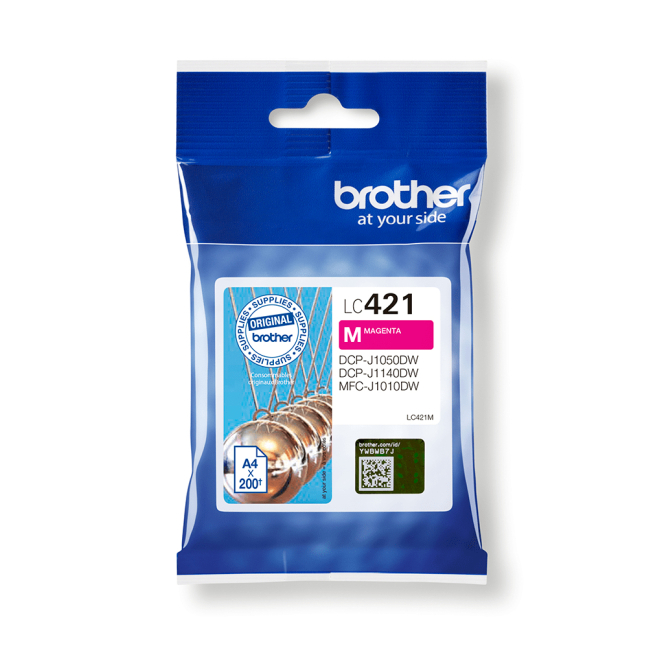 Brother LC421M cartucho de tinta Original Magenta