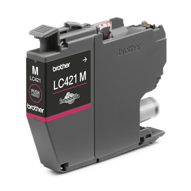 Beneficios del cartucho de tinta Brother LC421M