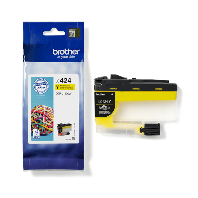 Cartucho de tinta Brother LC424Y Beneficios