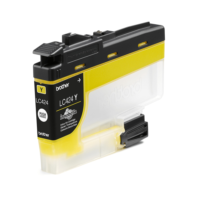 Uso del Brother LC424Y cartucho de tinta