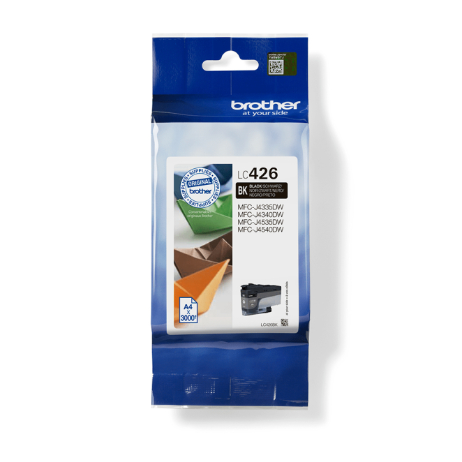Brother LC-426BK cartucho de tinta 1 pieza(s) Original Negro