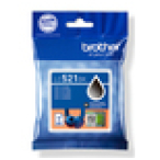 Brother LC521BK cartucho de tinta 1 pieza(s) Original Negro
