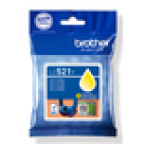 Brother LC521Y cartucho de tinta 1 pieza(s) Original Amarillo