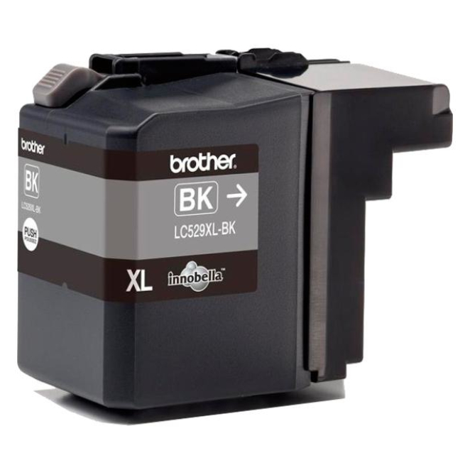 Brother LC529XL-BK cartucho de tinta Original Extra (Súper) alto rendimiento Negro